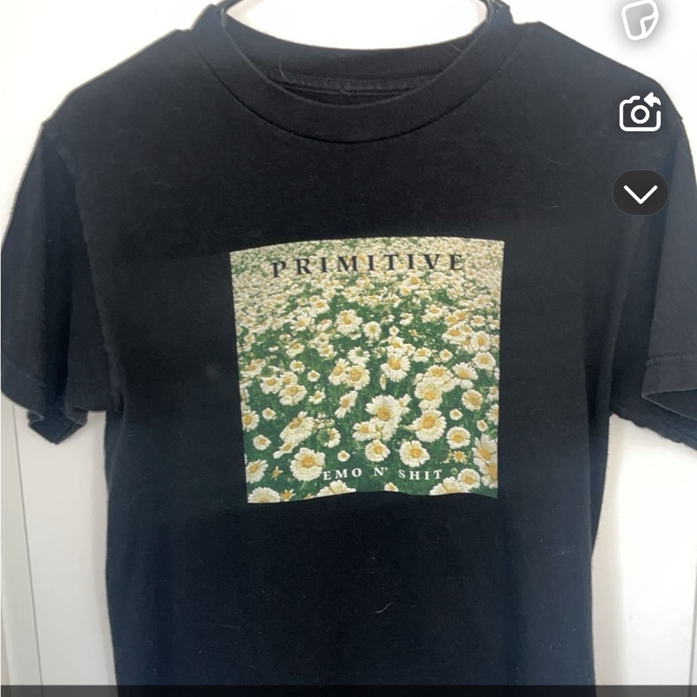 Primitive Black Graphic T-Shirt